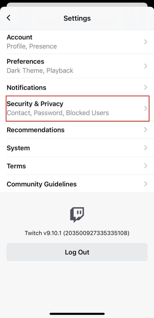 How to unblock someone on twitch on app