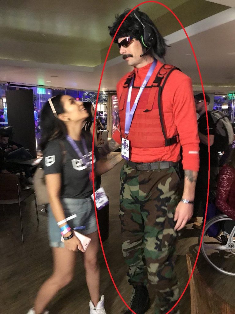 Dr Disrespect height