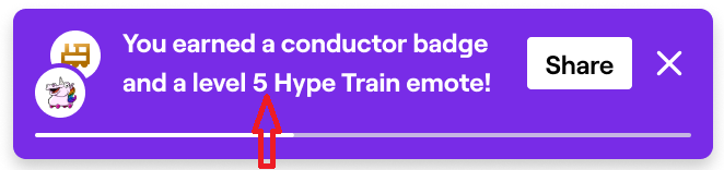 twitch Hype train