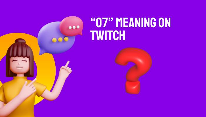 “o7” meaning on twitch