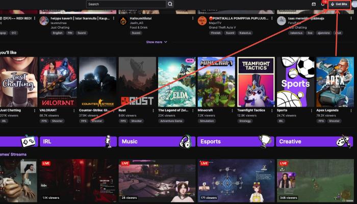 Twitch Bits to usd- How to find twitch bits