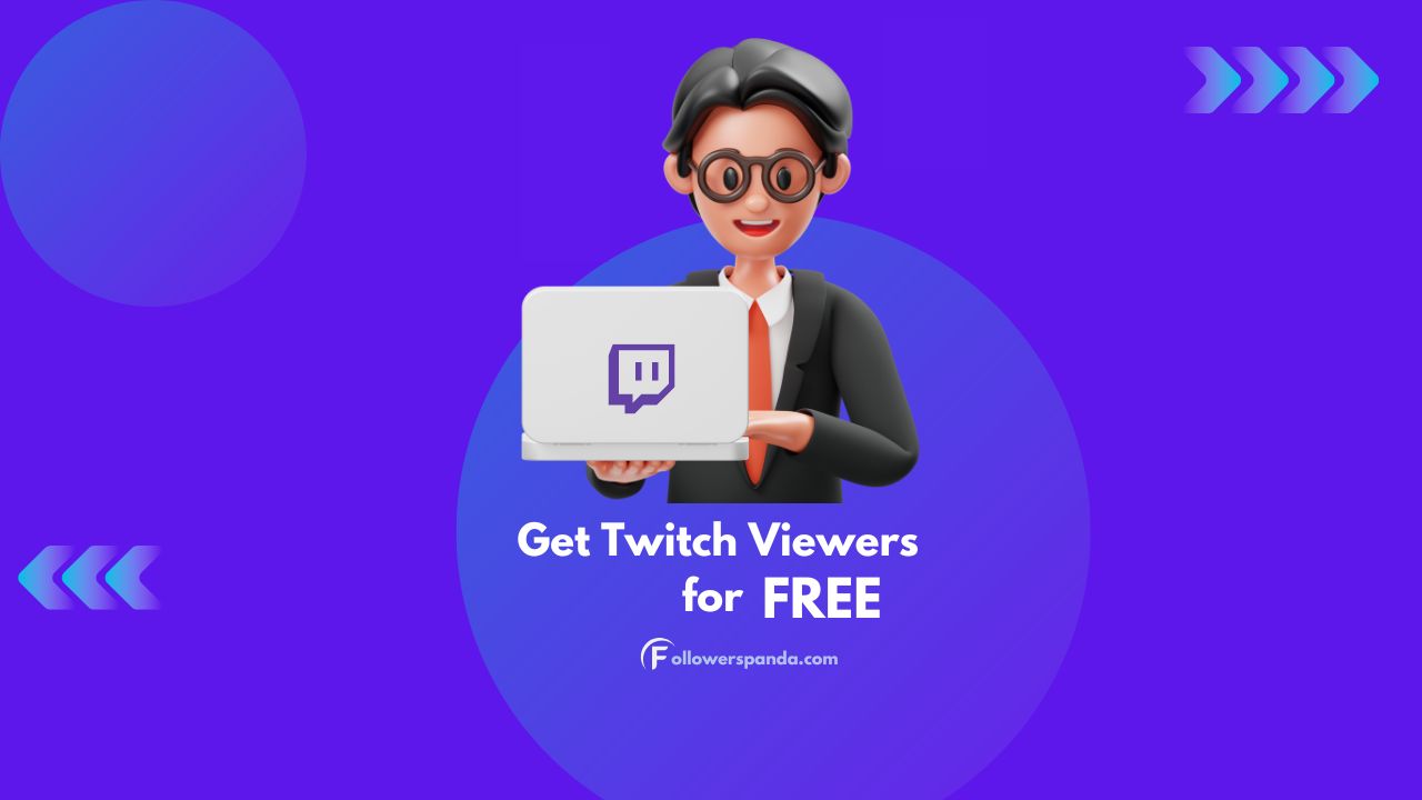 Increase your twitch viewers for free via Followerspanda's Free Twitch viewer bot trial