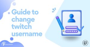 Guide to change twitch username